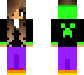 neon creeper girl