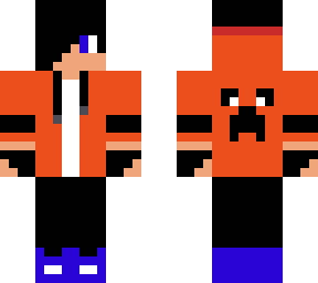orange outfit