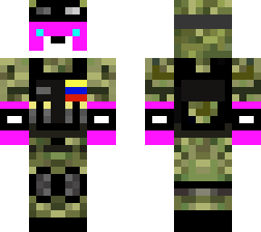 oso guerrillero rosa