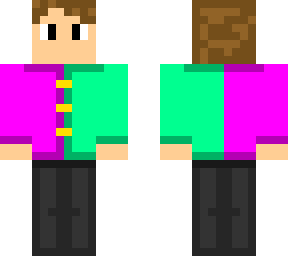 purple & aqua