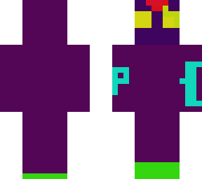 purple *****in man