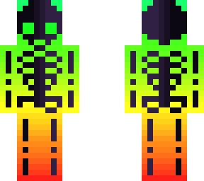 rainbow skeleton slim (3 px)