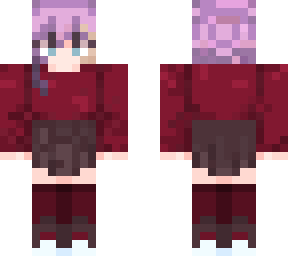 red sweater