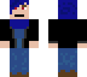 regular, blue-haired guy