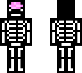 skeleton with brain