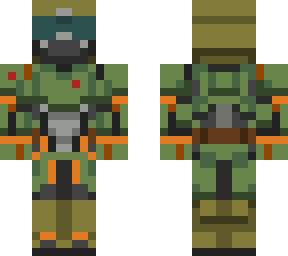 soldier with mask