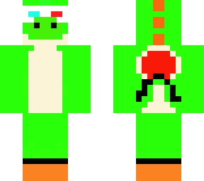 yoshi with 3d glasses