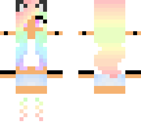 +~pastel rainbow girl~+