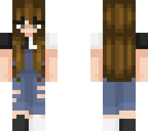 basic girl w/ medium brown hair