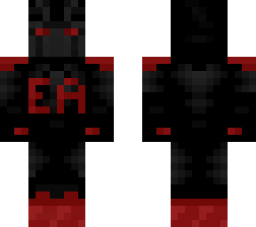 black and red shadow