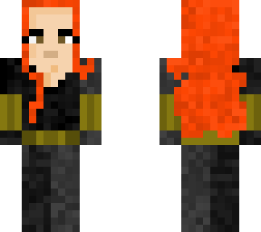 black widow ( marvel skin challenge)