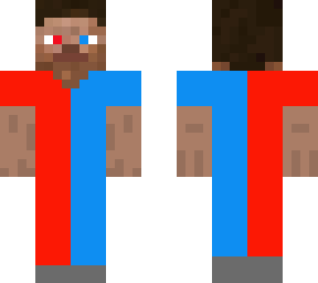 blue vs red steve