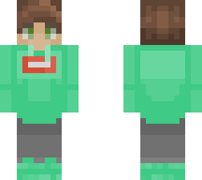 boi in green hoodie