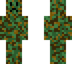 camo creeper man