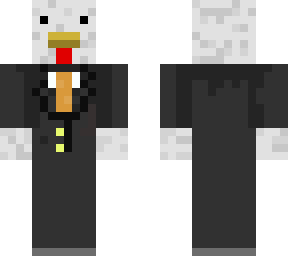 chicken with suit