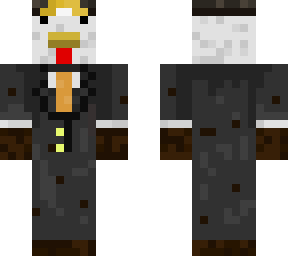 chicken with suit miner edition