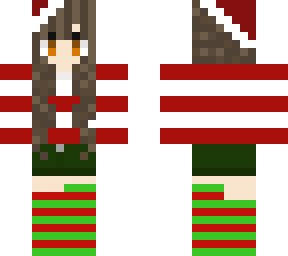 christmas girl skin