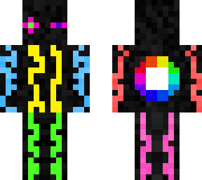 colorful enderman