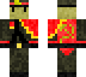 communist with camo underneath