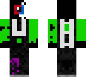 corrupted alien person