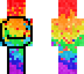 dream rainbow color splash