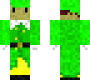 elf with camo underneath