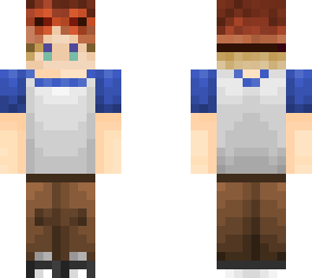 ferissday but in tommy innit t-shirt and with blue sleeves