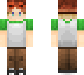 ferissday but in tommy innit t-shirt and with green sleeves