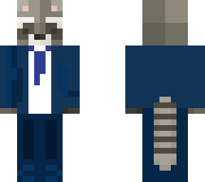 formal raccoon