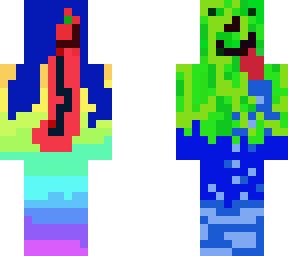 frontface backface (green)