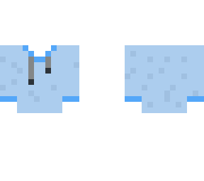 girl's blue hoodie base (and it can be classic)