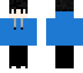 guy with blue hoodie