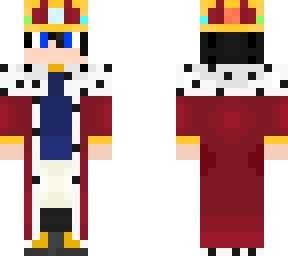 king (robed)