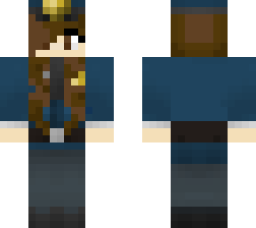 naga the lycan (police officer + tail tucked)