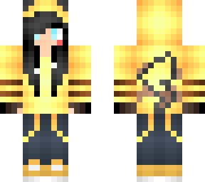 pikachu girl black hair
