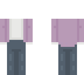 purple sweater ob