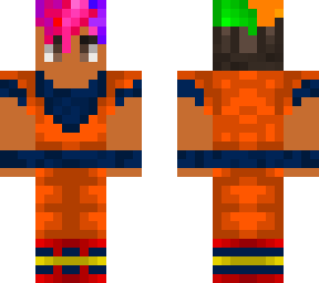 rainbow hair boy hermish gi