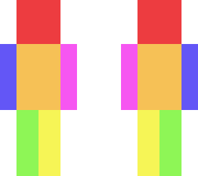 rainbow skin??