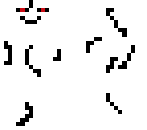 red eyed ghost