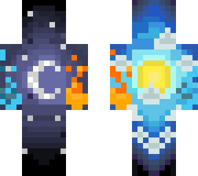 sun and moon. fire and ice.