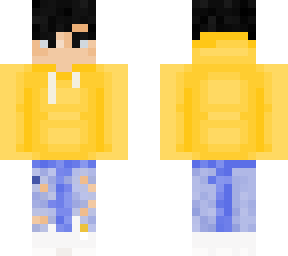 yellow sweater