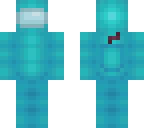 among us cyan