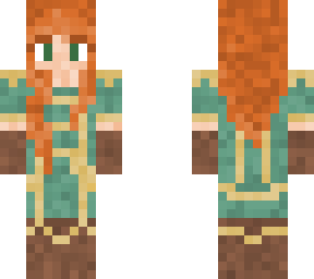 aventuriere rousse (vert)