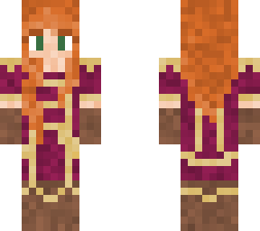 aventuriere rousse (violet)