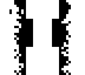 black and white guy