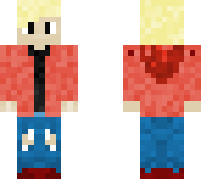 blonde boy no mouth