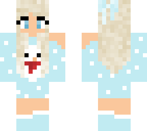 blonde snowman shirt girl