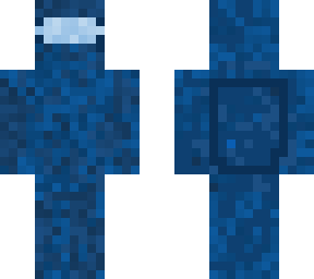 blue crewmate among us