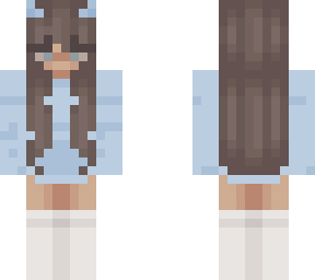 blue girl