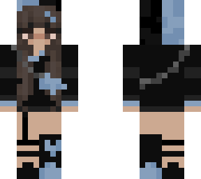 blue hooded